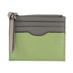 Loewe Leather Anagram Key Card Coin Case